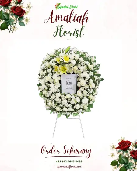 Krans Bunga Duka Sepaku