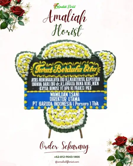 Papan Bunga Duka Sepaku